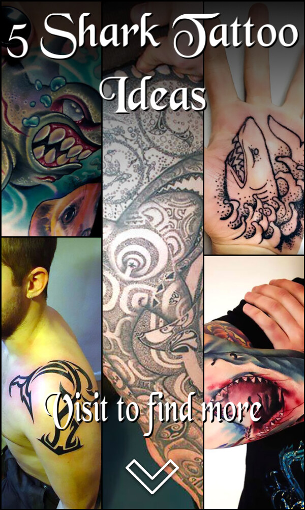 5 Shark Tattoo Ideas