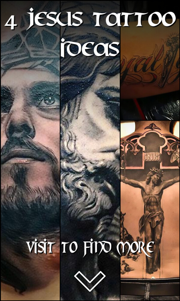 4 Jesus Tattoo Ideas
