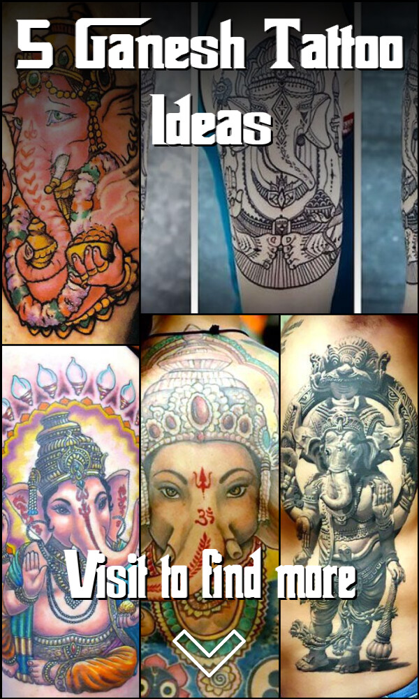 5 Ganesh Tattoo Ideas