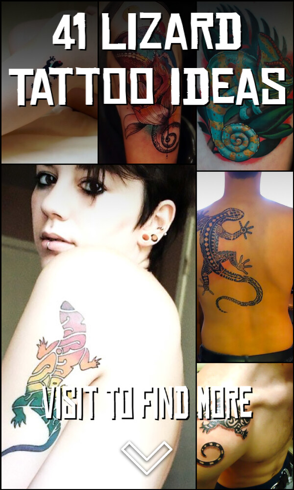 41 Lizard Tattoo Ideas