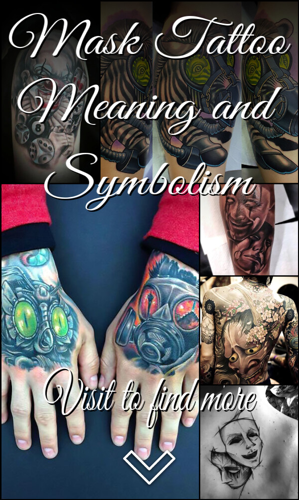 Mask Tattoo Meaning and Symbolism