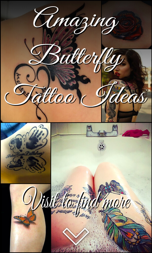 Amazing Butterfly Tattoo Ideas