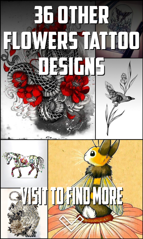 36 Other Flowers Tattoo Designs