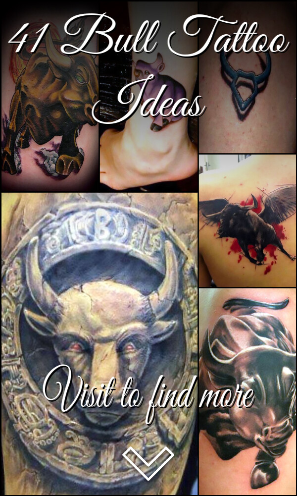 41 Bull Tattoo Ideas