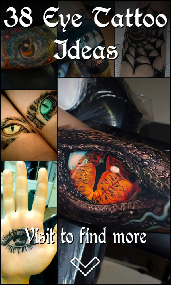 38 Eye Tattoo Ideas