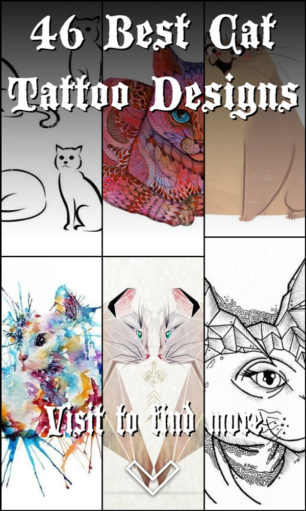 46 Best Cat Tattoo Designs