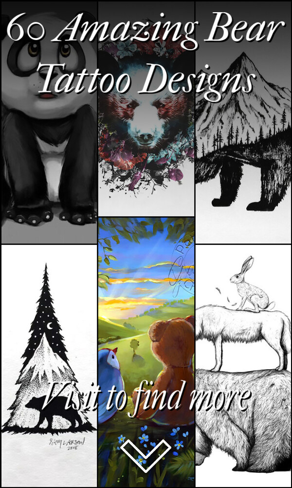 60 Amazing Bear Tattoo Designs