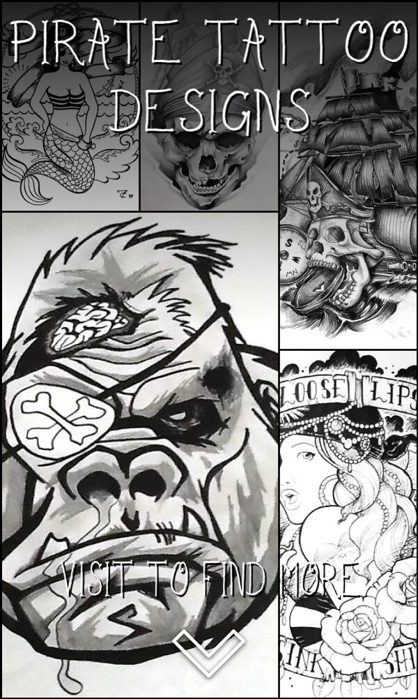 5 Pirate Tattoo Designs