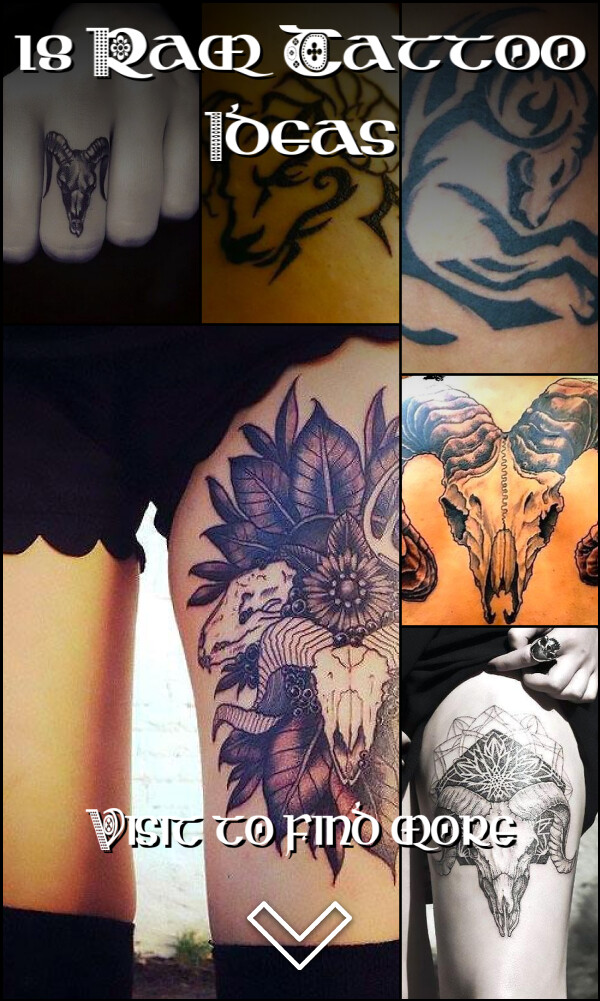 18 Ram Tattoo Ideas