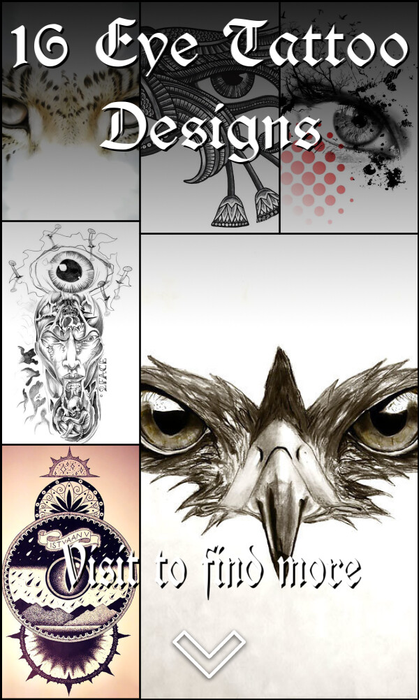 16 Eye Tattoo Designs