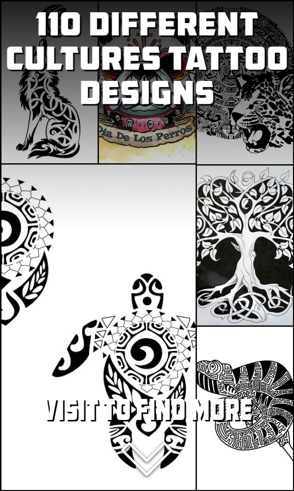 110 Different Cultures Tattoo Designs