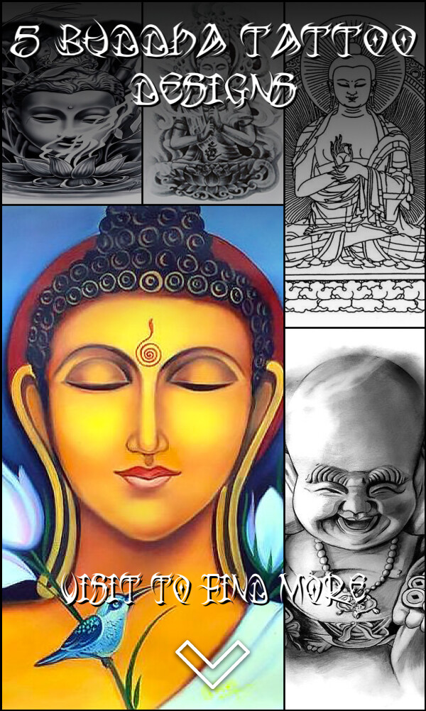 5 Buddha Tattoo Designs