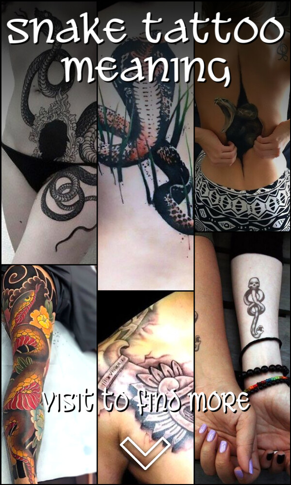 Snake Tattoo Meaning