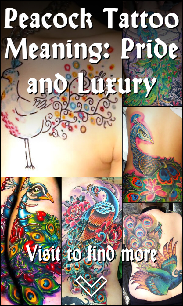 Peacock Tattoo Meaning: Pride and Luxury
