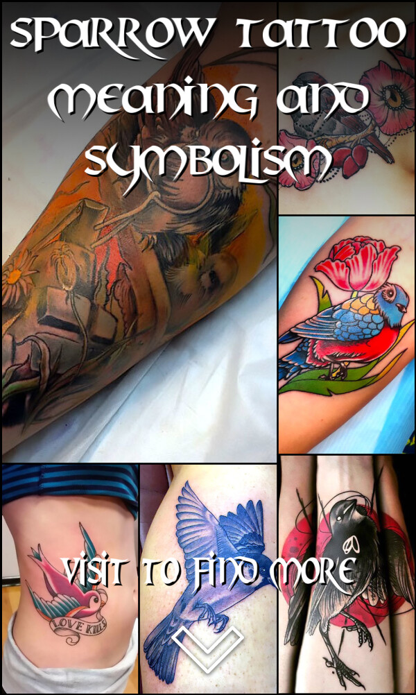 Sparrow Tattoo Meaning and Symbolism