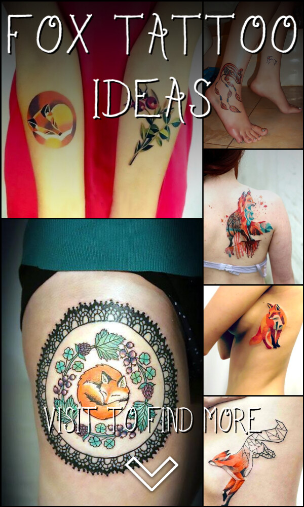 33 Fox Tattoo Ideas