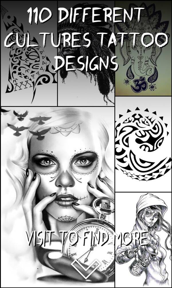 110 Different Cultures Tattoo Designs