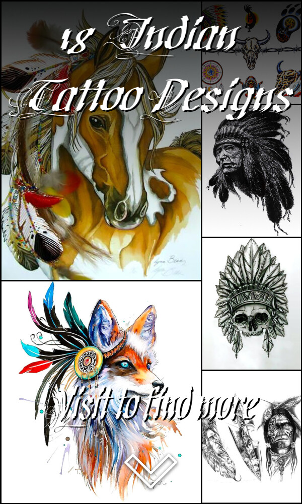 18 Indian Tattoo Designs