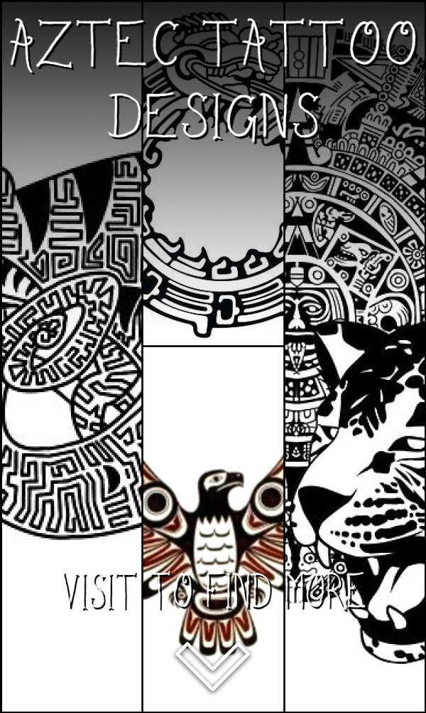 4 Aztec Tattoo Designs