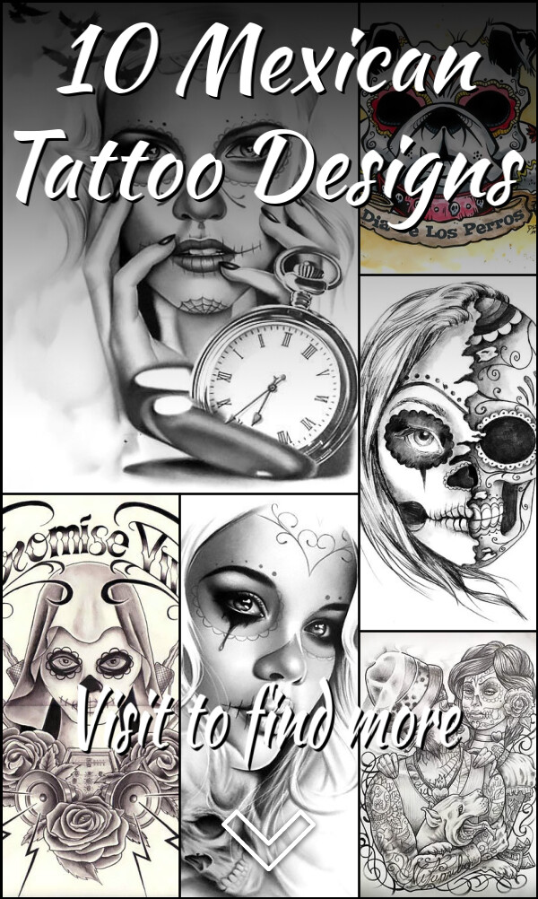 10 Mexican Tattoo Designs