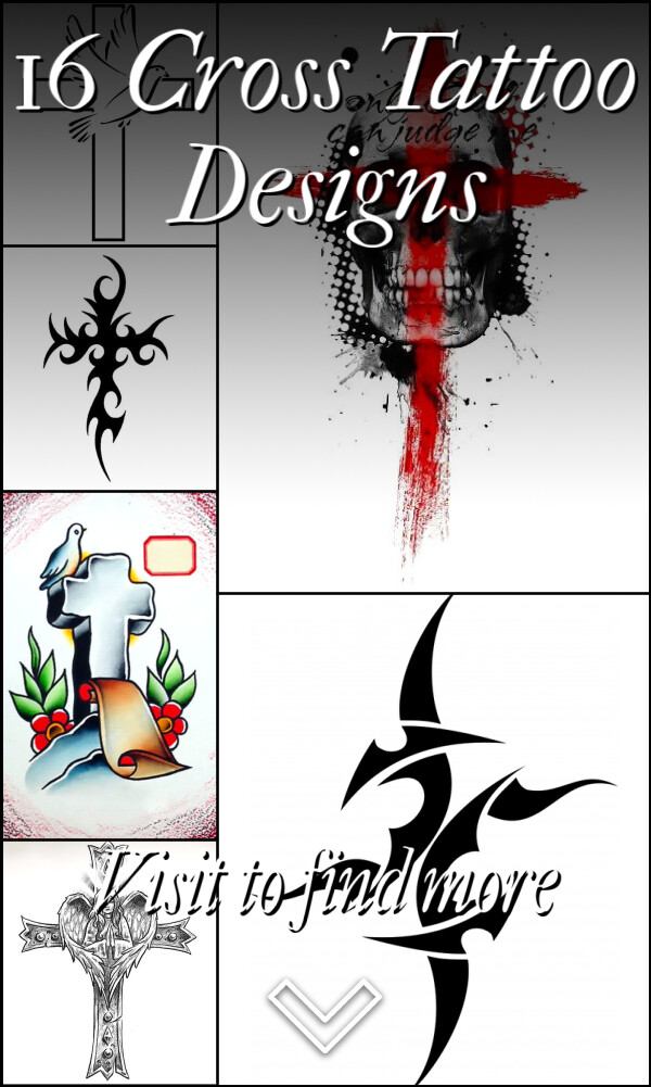 16 Cross Tattoo Designs