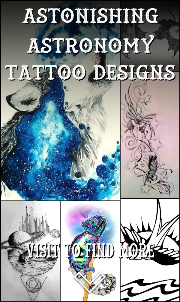 46 Astonishing Astronomy Tattoo Designs