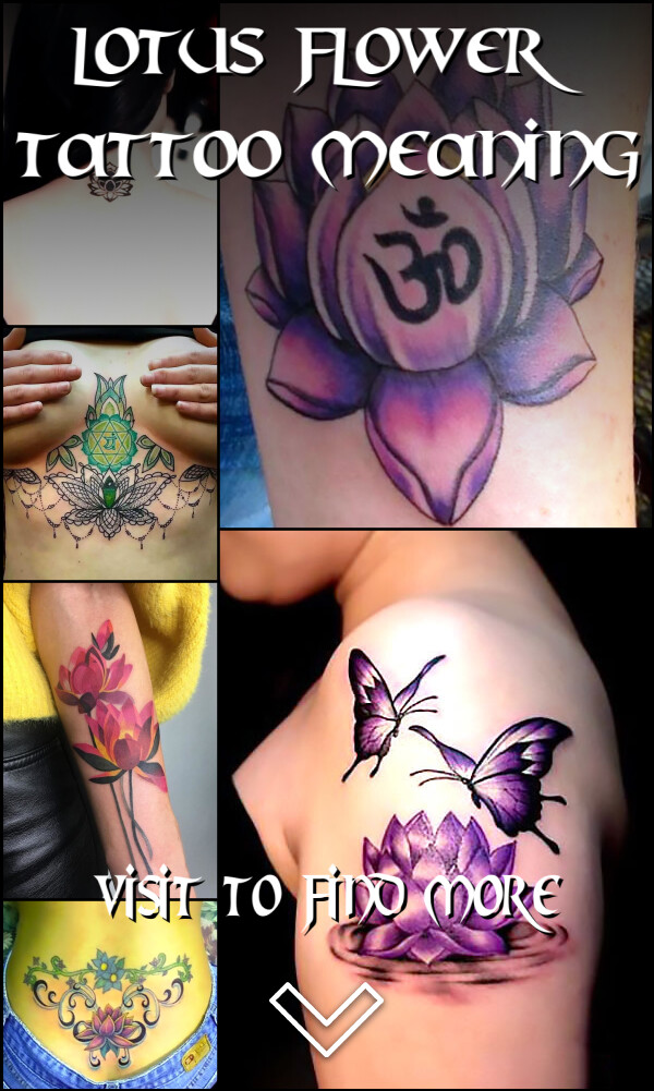 Lotus Flower Tattoo Meaning
