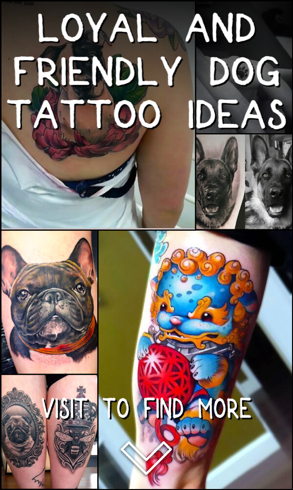 71 Loyal and Friendly Dog Tattoo Ideas