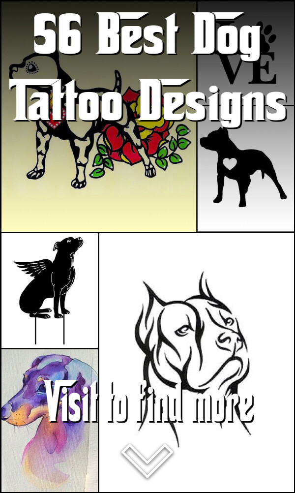 56 Best Dog Tattoo Designs