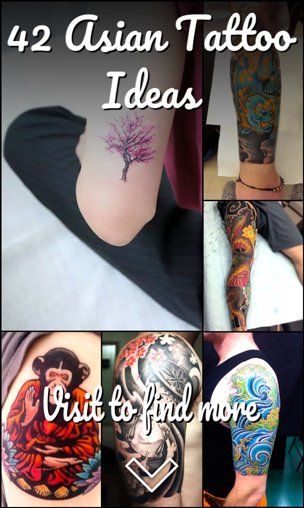42 Asian Tattoo Ideas