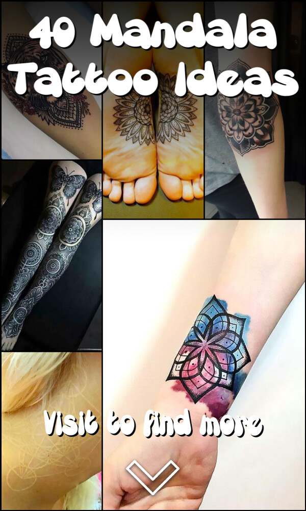 40 Mandala Tattoo Ideas
