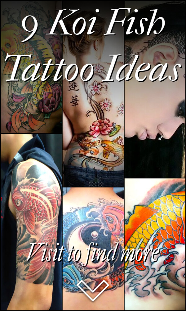 9 Koi Fish Tattoo Ideas