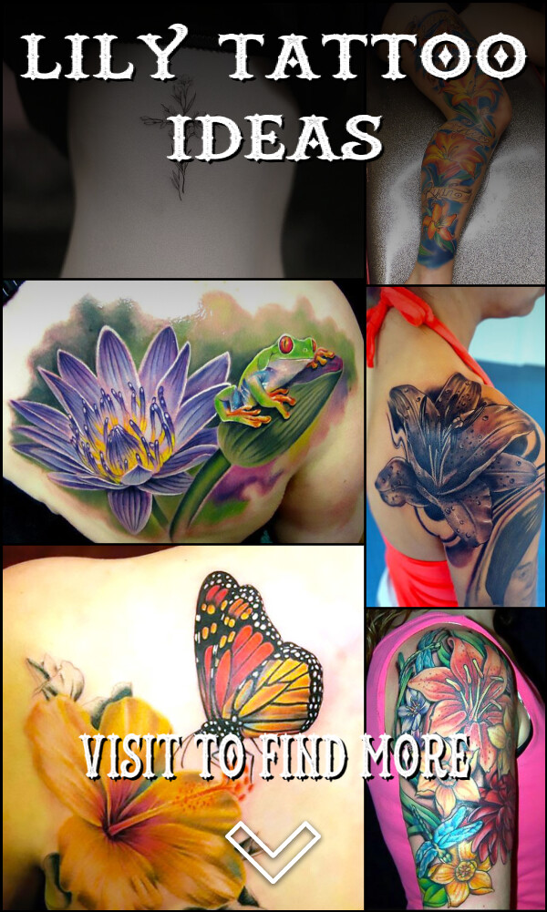 7 Lily Tattoo Ideas