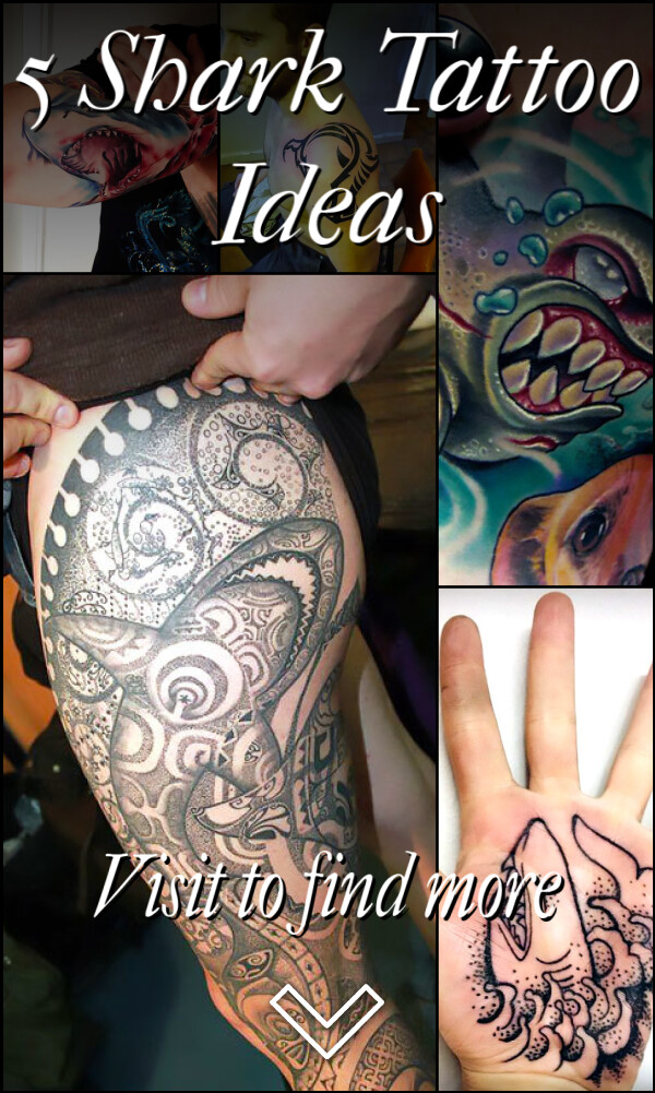 5 Shark Tattoo Ideas