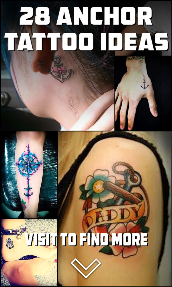 28 Anchor Tattoo Ideas