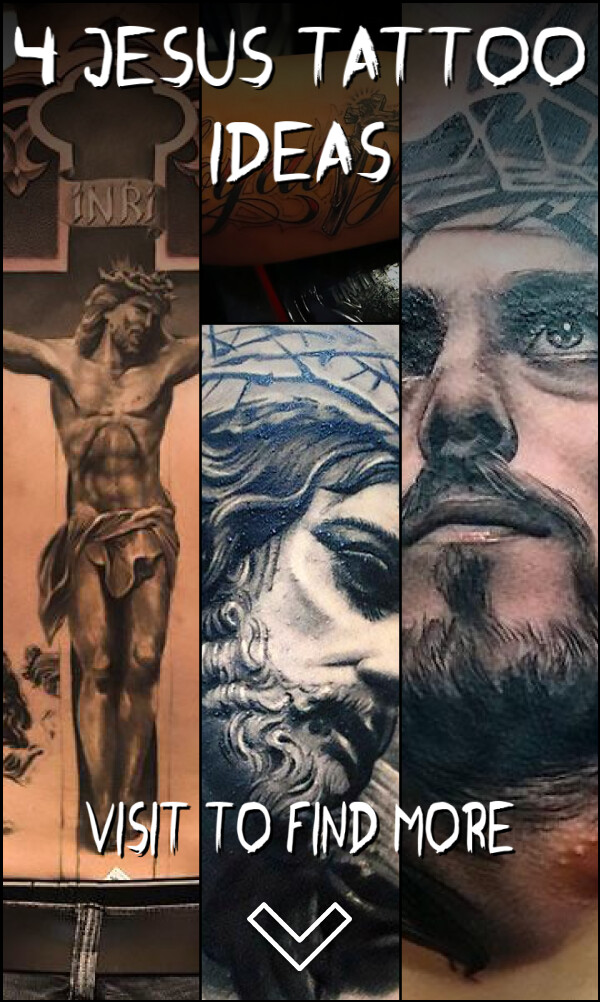4 Jesus Tattoo Ideas