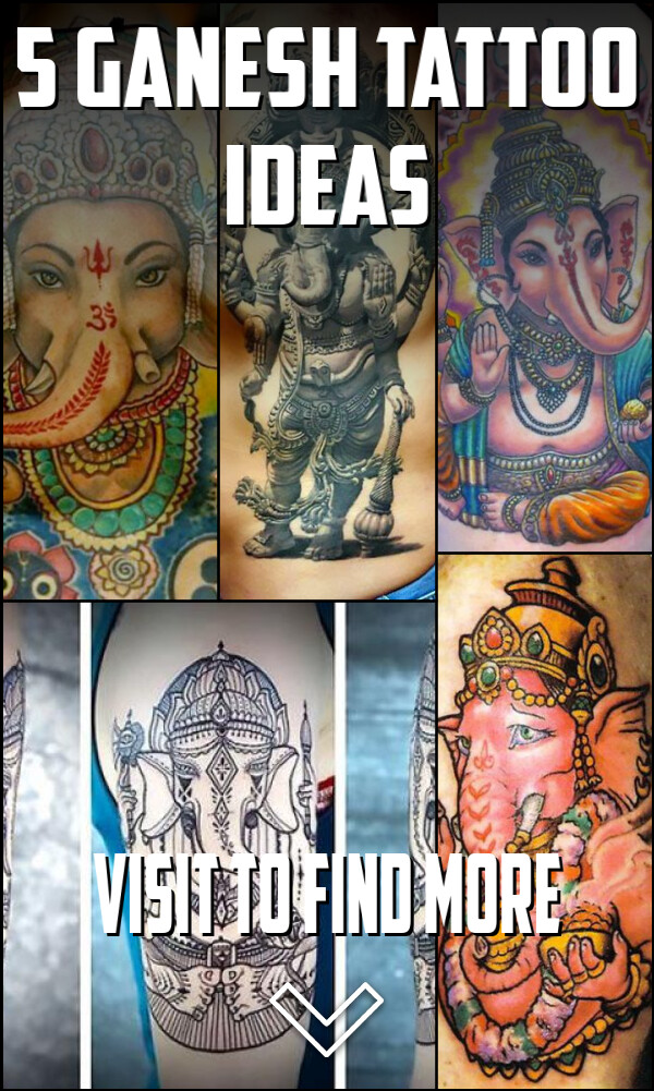 5 Ganesh Tattoo Ideas