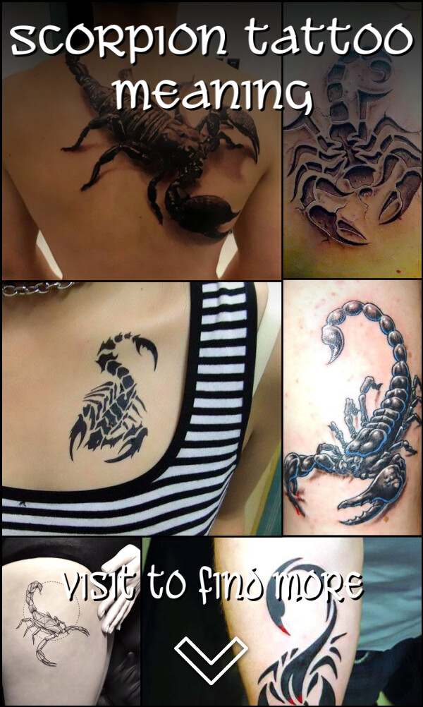 Scorpion Tattoo Meaning