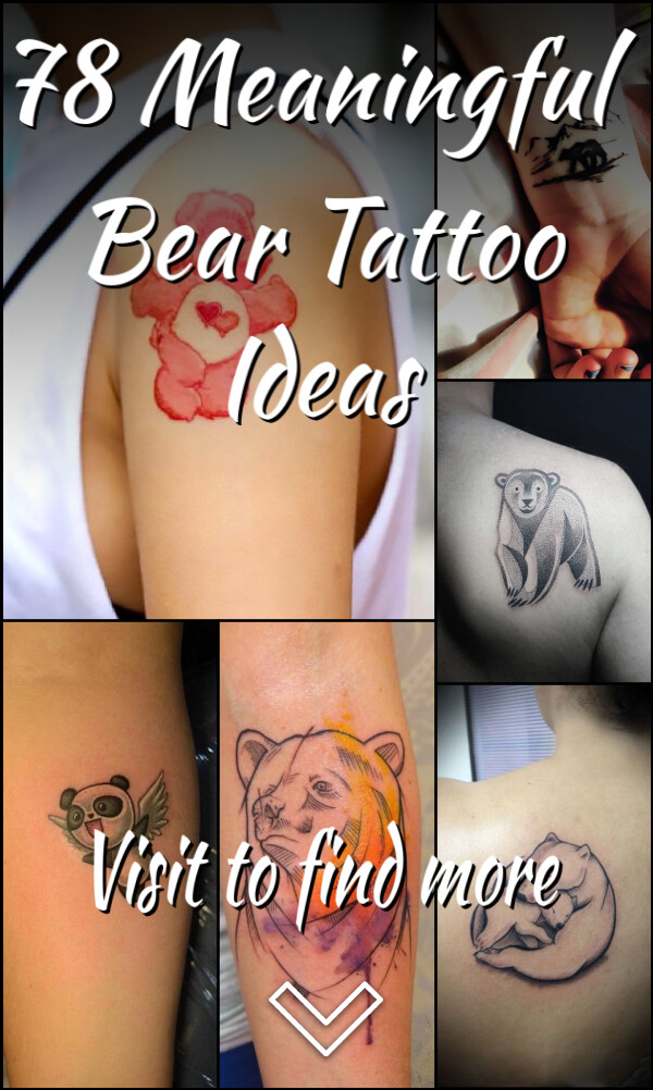 78 Meaningful Bear Tattoo Ideas