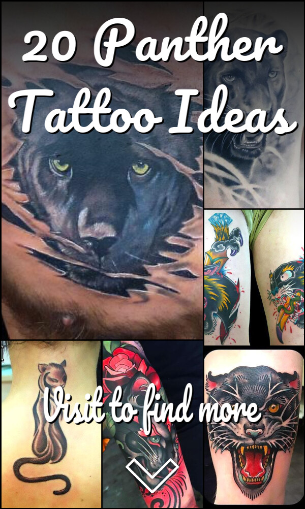 20 Panther Tattoo Ideas