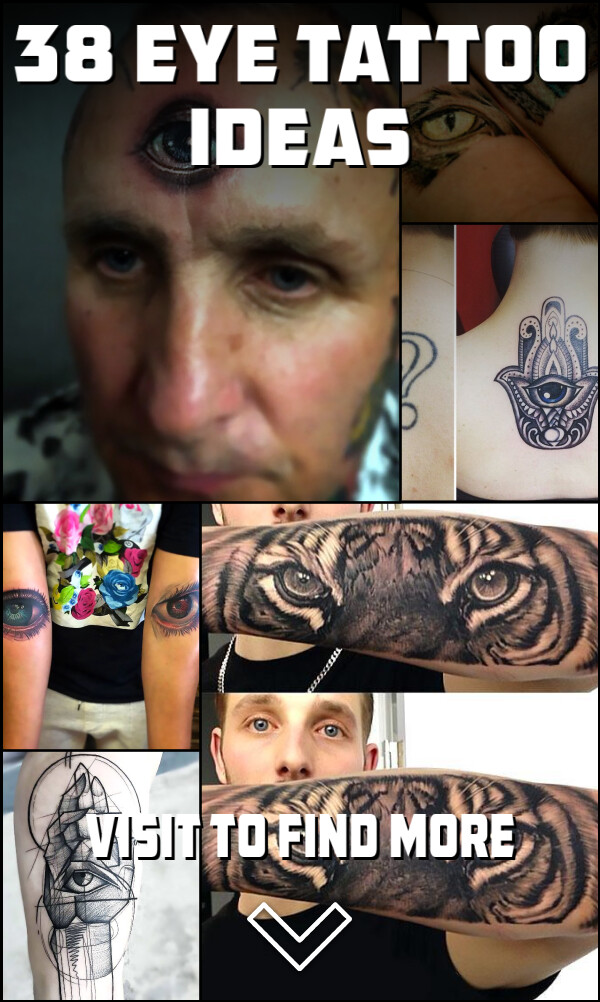 38 Eye Tattoo Ideas