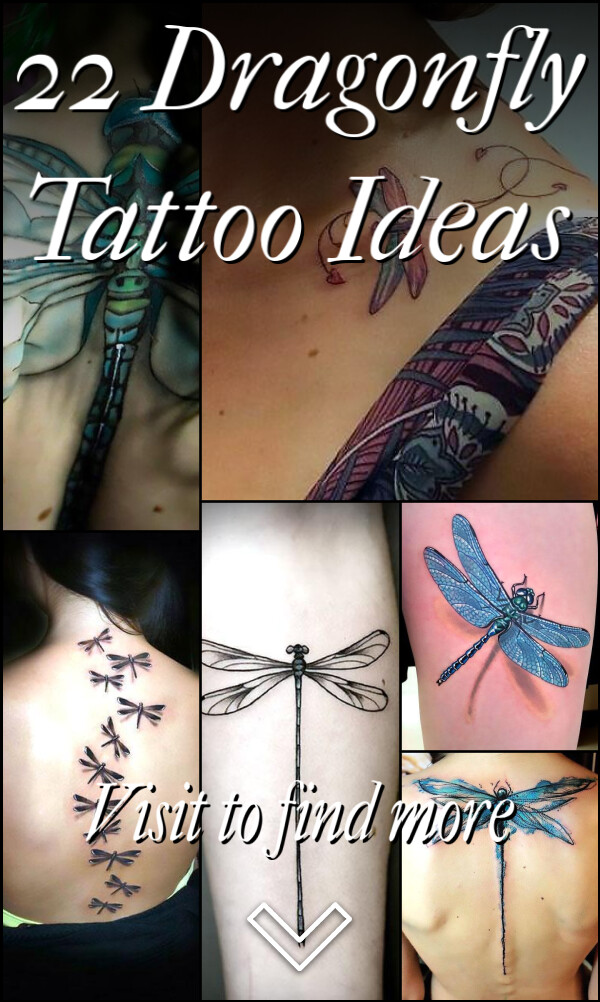 22 Dragonfly Tattoo Ideas