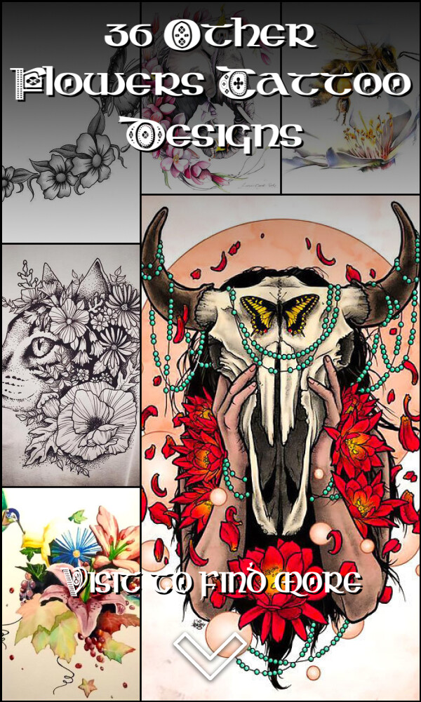 36 Other Flowers Tattoo Designs