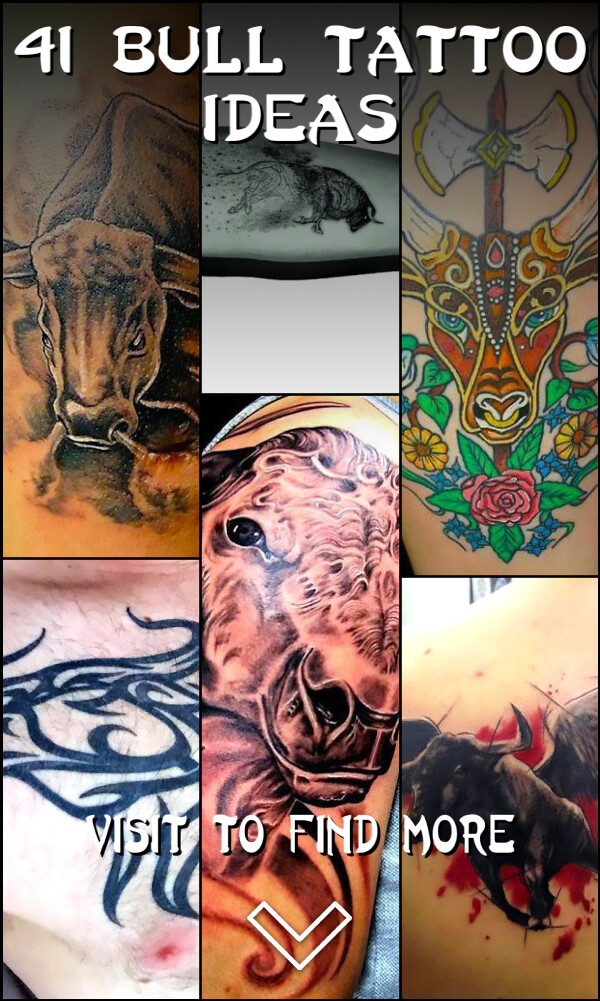 41 Bull Tattoo Ideas