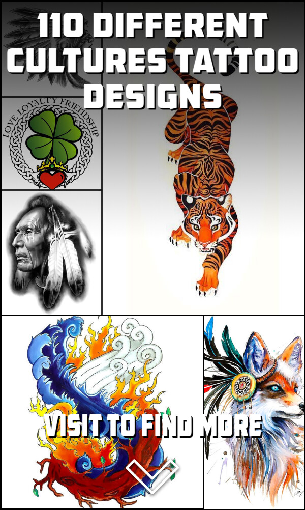 110 Different Cultures Tattoo Designs