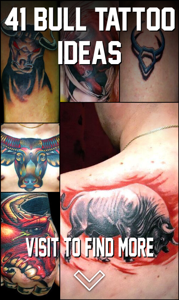 41 Bull Tattoo Ideas