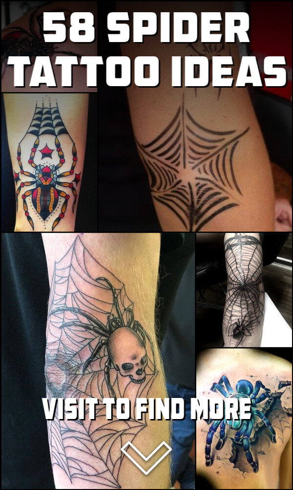 58 Spider Tattoo Ideas