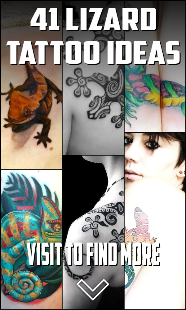 41 Lizard Tattoo Ideas
