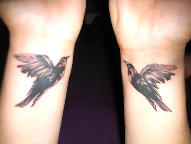 got my first tattoo today  rcrows