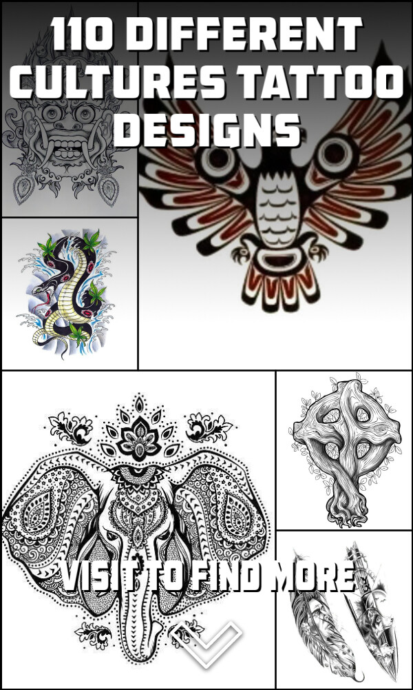 110 Different Cultures Tattoo Designs